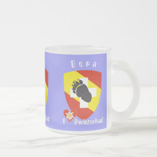 Bern Berna Schweiz Suisse Tasse Frosted Glass Coffee Mug