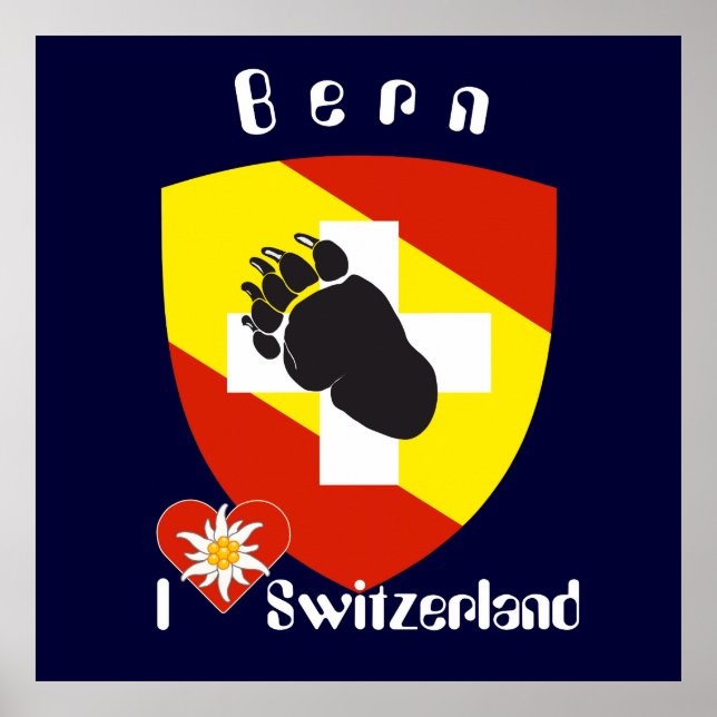 Bern, Berne, Berna, Bärn, Schweiz, Suisse, Poster (Front)