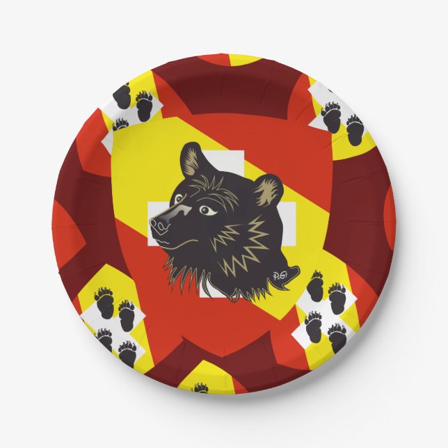 Bern - Berne - Berne Papierteller Paper Plate (Front)