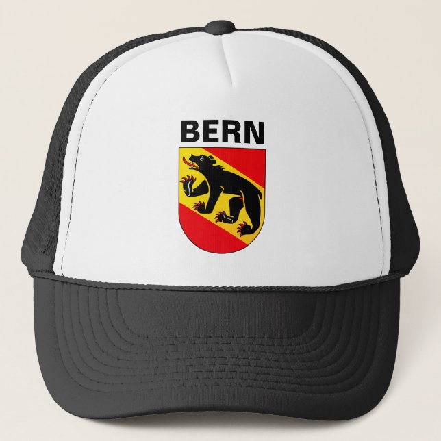 Bern coat of arms, SWITZERLAND Trucker Hat (Front)