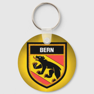 Bern Flag Key Ring