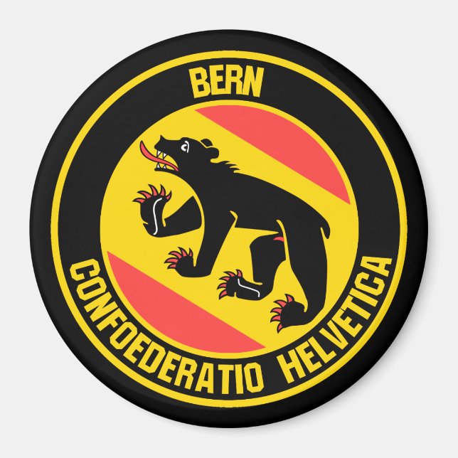 Bern Round Emblem Magnet (Front)