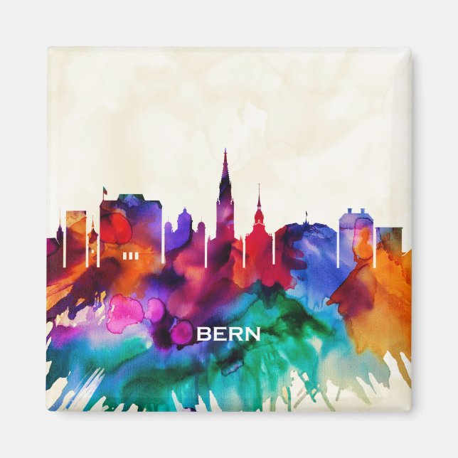 Bern Skyline Magnet (Front)