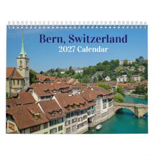 Bern Switzerland 2027 Calendar