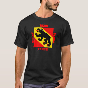 Bern Switzerland Canton Flag T-Shirt