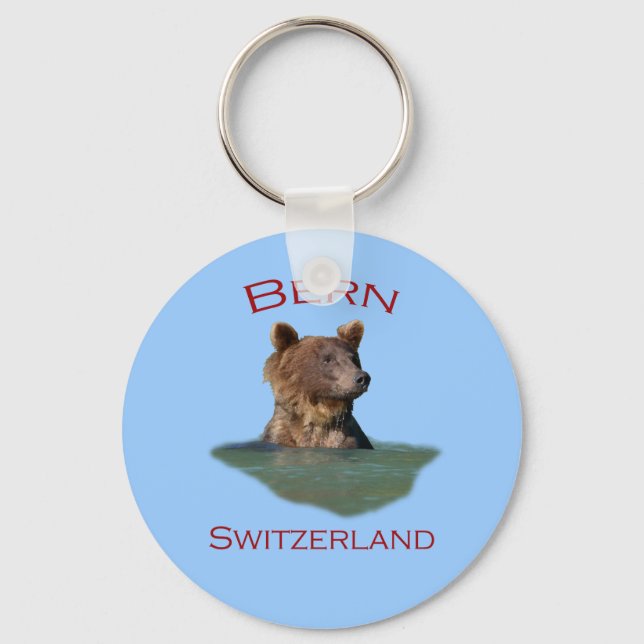 Bern, Switzerland Key Ring (Front)