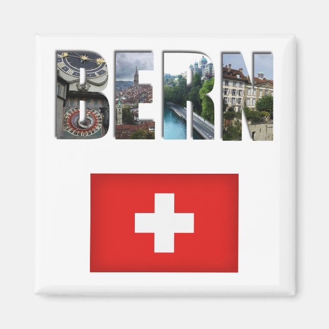 Bern Switzerland Magnet (Front)
