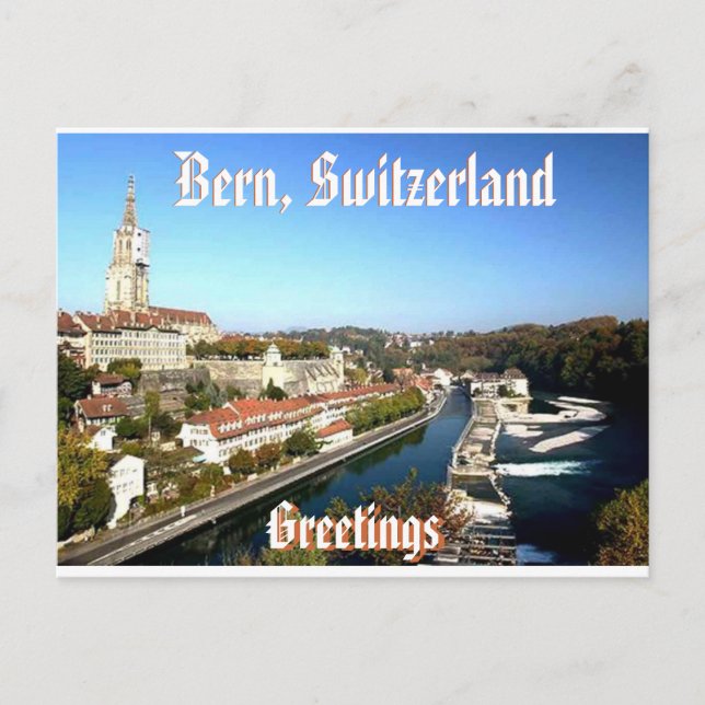 Bern, Switzerland (Mojisola Gbadamosi ) Postcard (Front)
