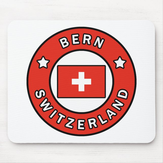 Bern Switzerland Mouse Mat (Front)
