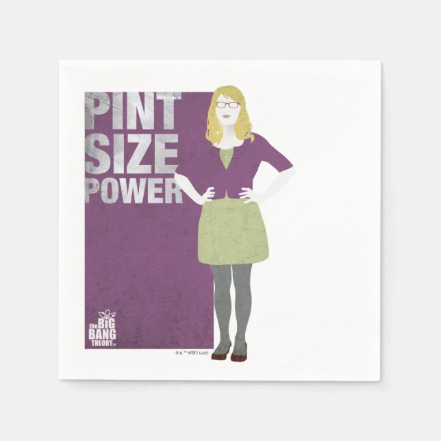 Bernadette | Pint Size Power Napkin (Front)