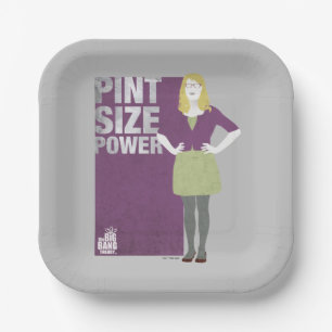 Bernadette Pint Size Power Paper Plate