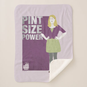 Bernadette   Pint Size Power Sherpa Blanket