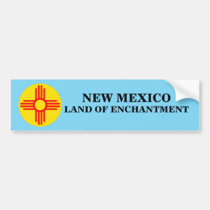 BERNALILLO, NEW MEXICO LAND OF ENCHANTMENT BUMPER  STICKER