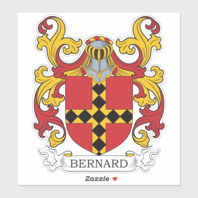 Bernard Family Crest (Sheet)