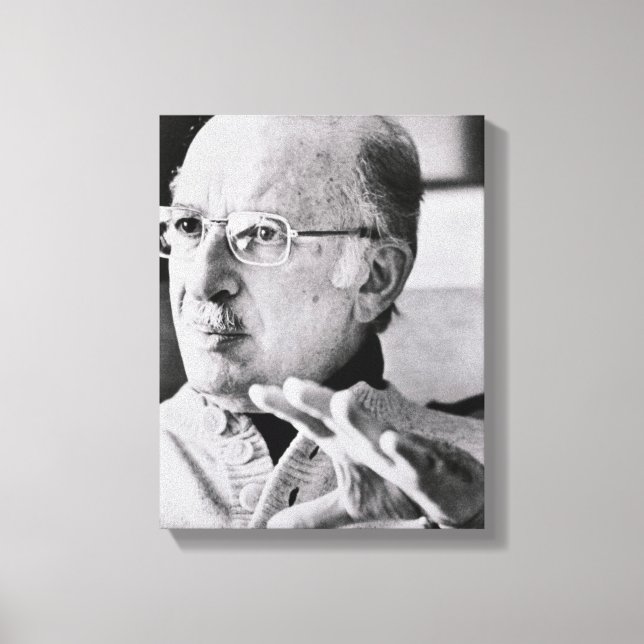 Bernard Malamud Canvas Print (Front)