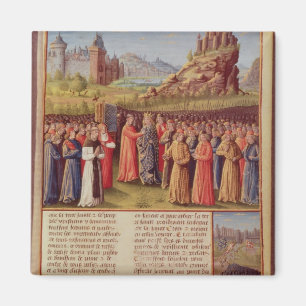 Bernard  of Clairvaux preaching Second Crusade Magnet