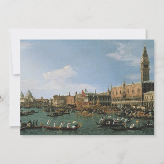 Bernardo Bellotto -  Ascension Day, Venice (Front)