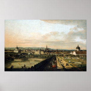 Bernardo Bellotto, Canaletto Vienna Poster