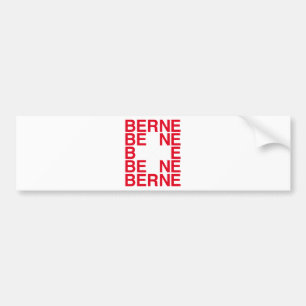 Berne Bumper Sticker