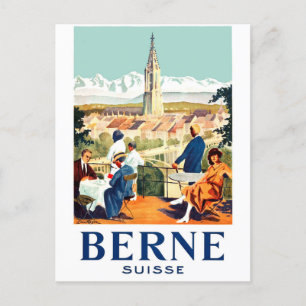 Berne, Switzerland, Postcard