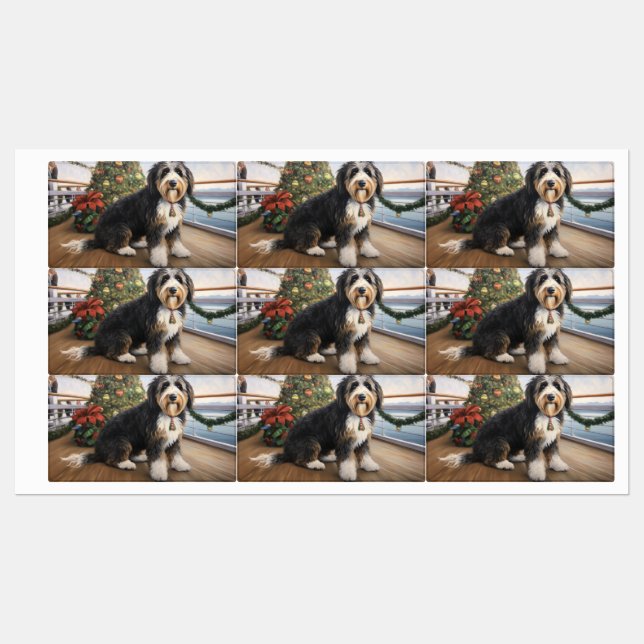 Bernedoodle Christmas Cruise: Pawsome Holiday  (Sheet)