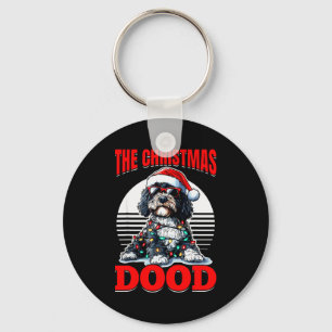 Bernedoodle Christmas Dog Breed The Christmas Dood Key Ring