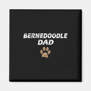 Bernedoodle Dad Mens And Kids Tee - Gift Fathers D Magnet