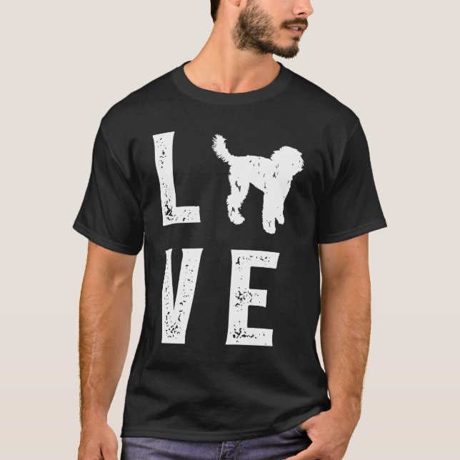 Bernedoodle Love  1 T-Shirt (Front)