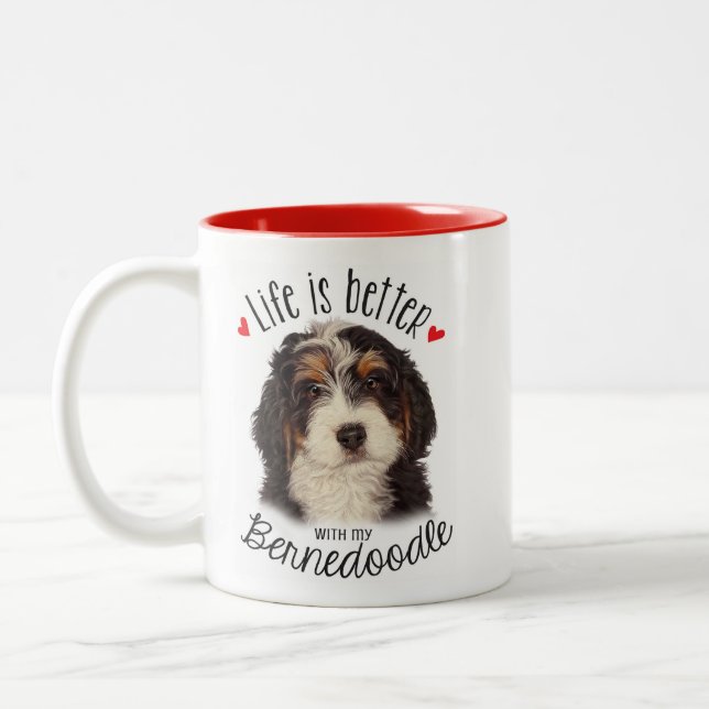 Bernedoodle Mug (Left)