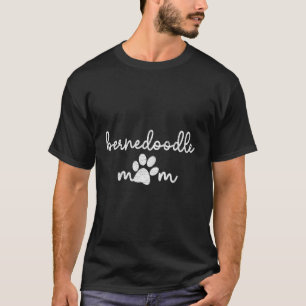 Bernedoodle Paw Mum T-Shirt