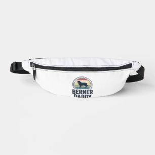 Berner Daddy Vintage Dog Dad Vector Shirt Design_1 Bum Bags