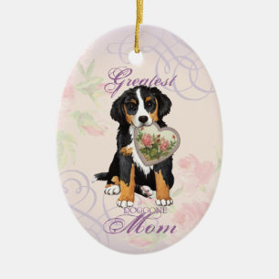 Berner Heart Mum Ceramic Ornament