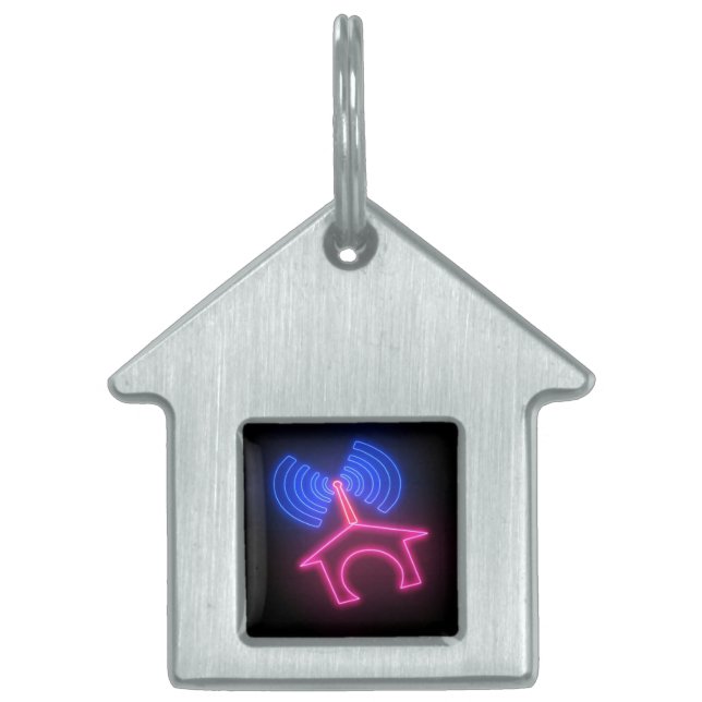 Berner Nation pet tag (Front)