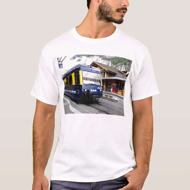 Berner Oberland bahn in Switzerland T-Shirt (Front)