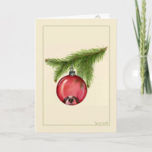 Berner reflection holiday card