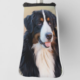 Berner Sennenhund Golf Head Cover