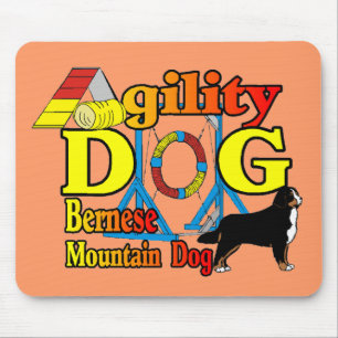 Bernese Agility Gifts Mouse Mat