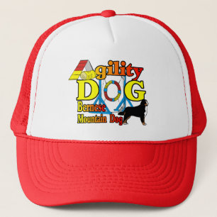 Bernese Agility Gifts Trucker Hat