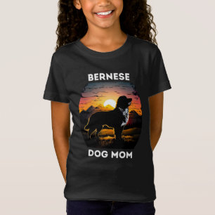 Bernese and the Rising Sun For Bernese Dog Mum T-Shirt
