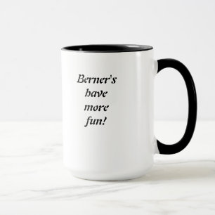 Bernese & Bubbles mug