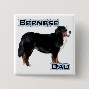 Bernese Dad 4 - Button