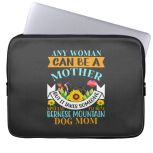 Bernese dog mother, Bernese dog mum, Bernese mum Laptop Sleeve