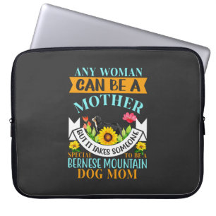 Bernese dog mother, Bernese dog mum, Bernese mum Laptop Sleeve