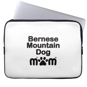Bernese Dog Mum, Bernese Mum, Berner Dog Mum Laptop Sleeve