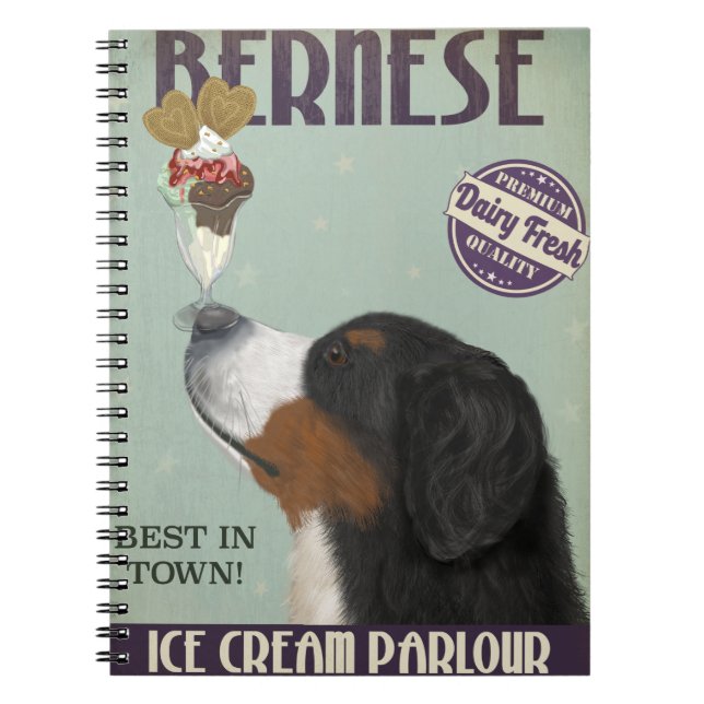 Bernese Ice Cream Notebook (Front)