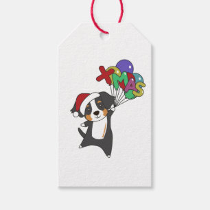 Bernese Merry Christmas Happy Christmas Dogs Gift Tags