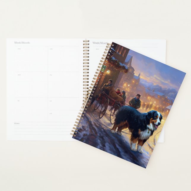 Bernese Mountain Christmas Festive Season Planner (Display)