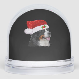 Bernese Mountain Christmas Shirt Dog Christmas Cos Snowglobe