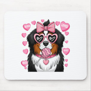 Bernese Mountain Coquette Dog Pet Lover Owner  Mouse Mat