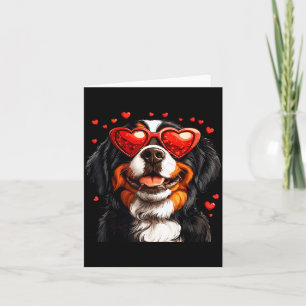Bernese Mountain Cute Berner Dog Lover Valentines  Card